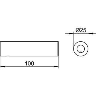 Ersatzrollenhalter REVA chrom