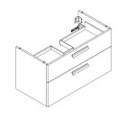 WT-Unterschrank Optima L 1.2 960x480mm, eiche metz