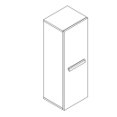 Seitenschrank Optima L 1.2 999x350mm, Eiche Biondo