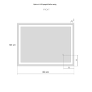 Lichtspiegel Optima L 1.2 800x600 mm