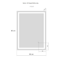 Lichtspiegel Optima L 1.2 600x800 mm