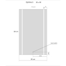 Lichtspiegel Optima S 1.2 550 x 900 mm