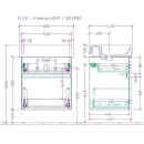 Waschtischunterschrank LANO B 550 mm, H 582 mm, T 455 mm