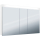 Spiegelschrank PURO B 1500 mm, H 753 mm, T 125 mm