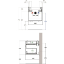 WT-Unterschrank SMARAGD PREMIUM PLUS B 960 x T 445 x H...