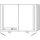 Spiegelschrank VERITY LINE B 1000 mm, H 750 mm, T 173 mm