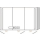 Spiegelschrank VERITY LINE B 1200 mm, H 750 mm, T 173 mm