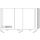 Spiegelschrank VERITY LINE B 1300 mm, H 750 mm, T 173 mm