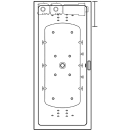 Poolsystem POWERplusAIR zum Einbau in Acrylbadewanne...
