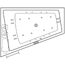 Poolsystem SPApool Einbau in Grossraum-Acrylbadewanne