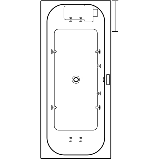 Poolsystem WHIRLpool zum Einbau in Acrylbadewanne Fremdmarke