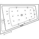 Poolsystem KOMBIpool Einbau in Grossraum-Acrylbadewanne