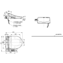 Dusch-WC-Sitz WASHLET EK 2.0 weiss