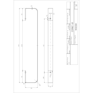 Handtuchhalter geschlossen Optima X rein el., B640, Anthracite Metallic S02