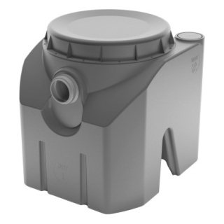 Fettabscheider SANIGREASE T 24 mit Fettsammelbehälter