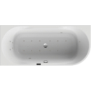 Badewanne Alterna marea mit Airsystem - Ecke links