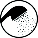 Duschbrause Frigga PCR verchromt 1/2" / 5...