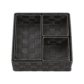 Aufbewahrungsset Irina taupe 26 X 26 X 8 CM 45122050