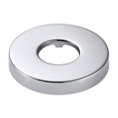 Schubrosette zylindrisch Messing verchromt Ø 70 /...