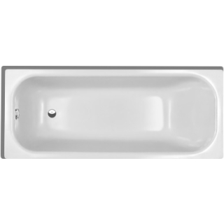 Badewanne NORM CLASSIC 168 x 70 x 45 cm, Stahl