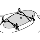 Badewannenfuss KALDEWEI 5037, verstellbar
