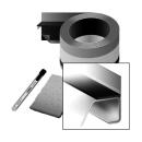 GABAG Flexzarge SCHNITTSCHUTZ 200 cm, vlieskaschiertes