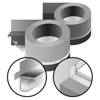 GABAG Flexzarge 3D SCHNITTSCHUTZ 1000 cm