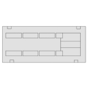 Sockel Erhöhung PORESTA 10 cm, zu Wannenträger