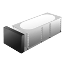 Nischenfüllstück GABAG COMPACT C550, kurz 10 cm