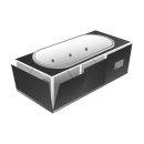 Badewannenunterbau GABAGWHIRLBOX, Stahlträger, Wasser-