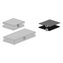 Schallschutzset SILENCIO Kunststoff, für Badewannen-