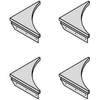 Füllstücke MULTIVERSO für ovale Wannen