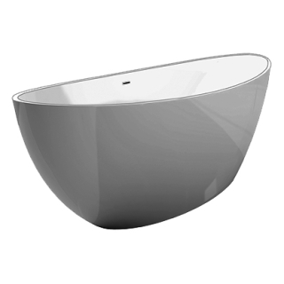 Badewanne NAMUR 180 x 90 x 45 cm, freistehend