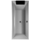 Badewanne SQUARO SLIM LINE 169,4 x 74,4 x 50 cm