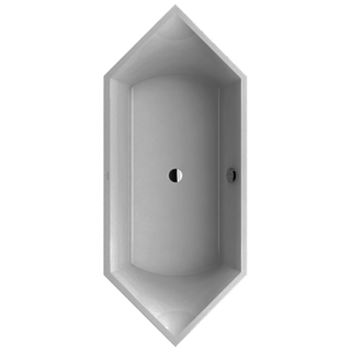 Badewanne SQUARO SLIM LINE 189,2 x 79,4 x 50 cm