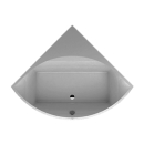 Eckbadewanne SQUARO SLIM LINE Schenkellänge 144,5 cm