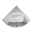 Eckbadewanne SQUARO Schenkellänge 145 cm, H 50 cm