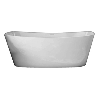 Badewanne TRIVENTO 164,9 x 57,9 x 69,9 cm