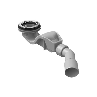 Ablaufgarnitur FLOW 50 D 90 mm, Sperrwasserhöhe 50 mm