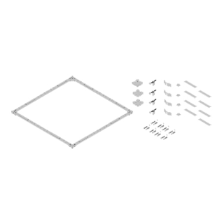 Montagerahmen OMNIA 75 x 75 cm, ohne Fussset
