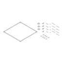 Montagerahmen OMNIA 90 x 90 cm, ohne Fussset