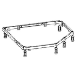 Montagerahmen MEPA SF für superflache Duschenwannen