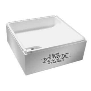 Duschenwannenträger MULTISTAR 90 x 75 x 30,5 cm