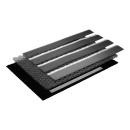 Schallschutz-Set PORESTA 1 m2 für bodenebene...