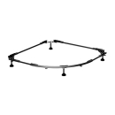 Eck-Montagerahmen SCHMIDLIN 120 x 120 cm, ohne Fussset