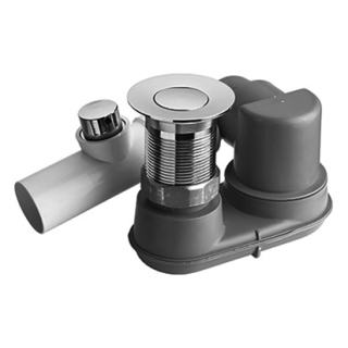 Ab- + Ueberlaufgarnitur KIT 40 Intelli, für Wannen