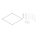 Montagerahmen OMNIA 130 x 130 cm, ohne Fussset