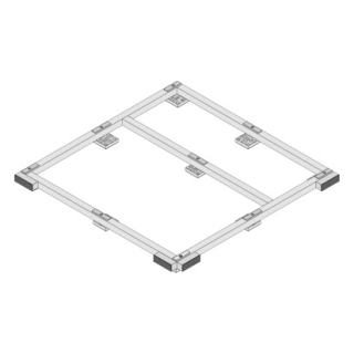 Installationsrahmen MARBOND 100 x 80 cm