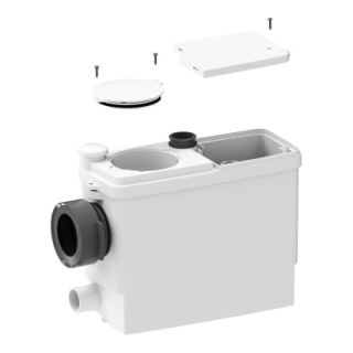 Fäkalien Hebeanlage SANIPACK PRO, 47,2 x 36,3 x 16,9 cm