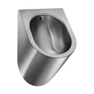Urinal Delta ARMATRON Edelstahl, Abgang verdeckt